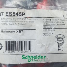 Schneider Electric XB7ES545P Кнопка с фиксац 44шт