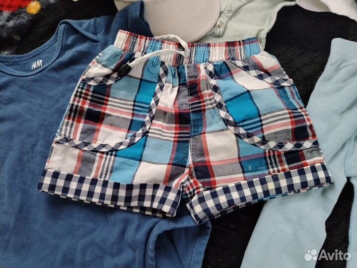 Вещи пакетом на мальчика 68 74