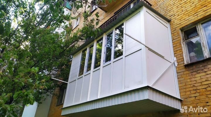 Балконы и лоджии с пластиковыми окнами