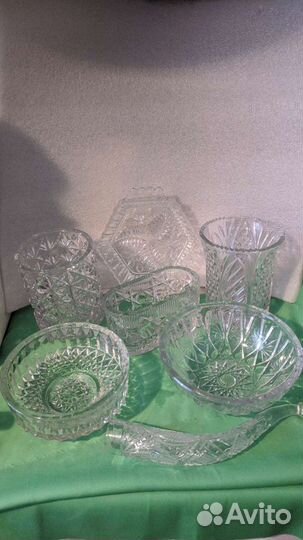 Хрустальная ваза