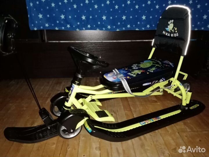 Снегокат новый Ника Тимка Спорт пришельцами тс6/П2