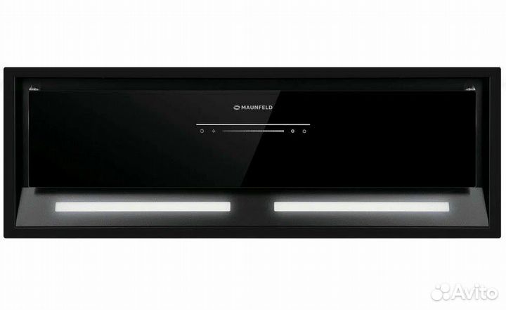 Кухонная вытяжка Maunfeld Nebula 85 Glass чёрный