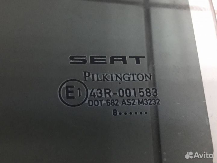 Стекло двери задней левой Seat Leon 1P1 2005-2013