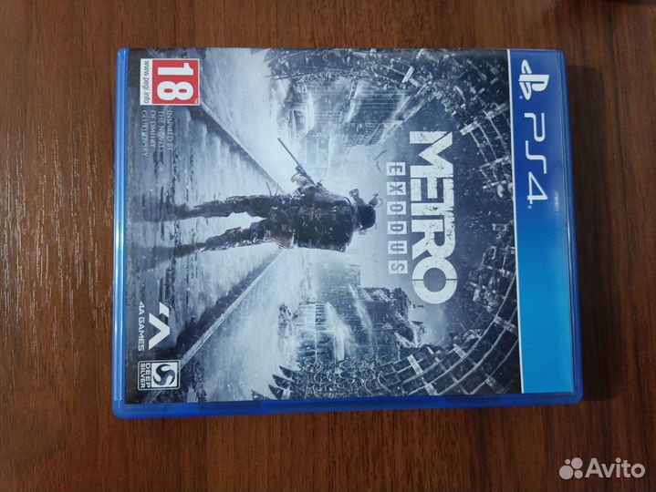 Игра для ps 4 Metro exodus