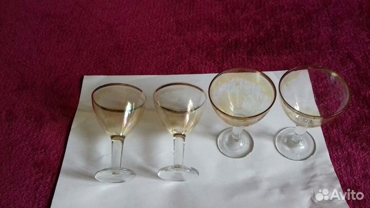 Рюмки и фужеры СССР