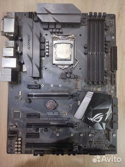 Asus strix z270h gaming LGA 1151 не стартует