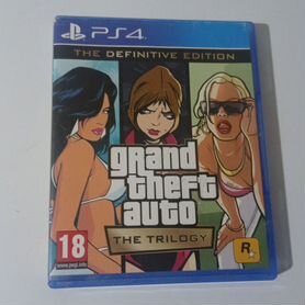 Диск на ps4 Gta the trilogy