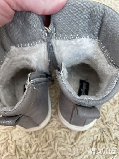 Ботинки на девочку 22 размер