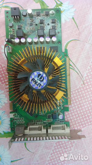 Видеокарта palit GeForce 9600GT 1GB