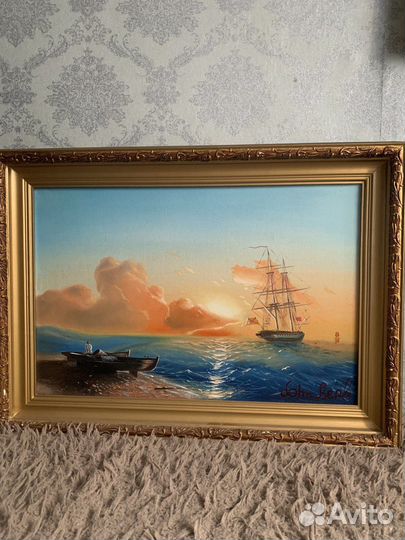 Картина И.Айвазовский художник John.B 70х50