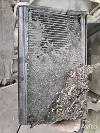 Промывка радиатора печки