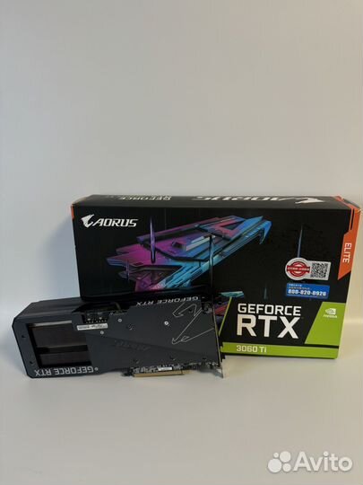 Видеокарта Rtx 3060 Ti Aorus