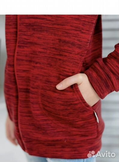 Кофта спортивная флисовая для девочки