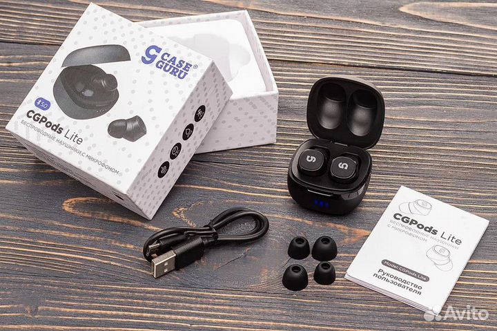 Беспроводные наушники CGPods Lite с микрофоном