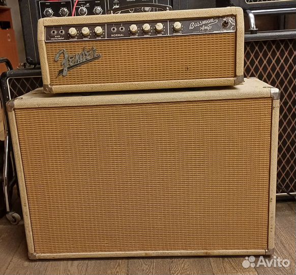 Fender Bassman Amp+2x12 Oxford кабинет 61-63гг