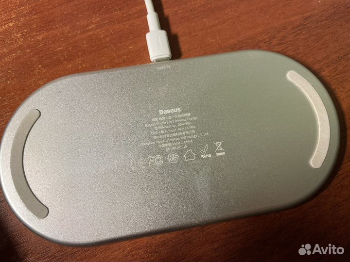 Беспроводная зарядка baseus bs-w508