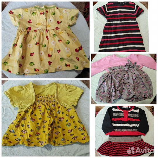 Пакет одежды для девочки 0-6 мес