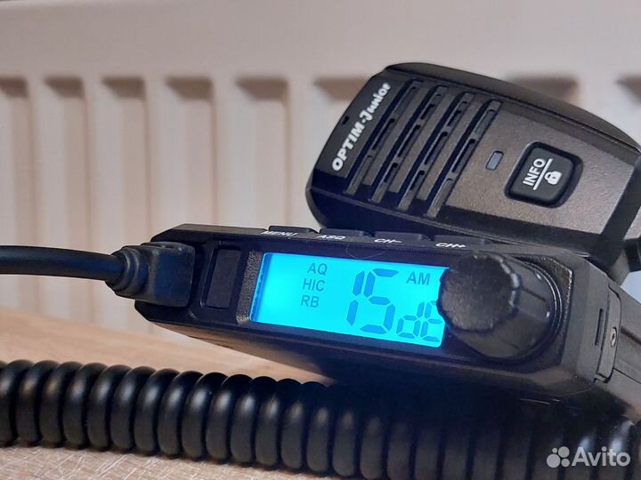 Optim Junior 16w рация автомобильная доработанная