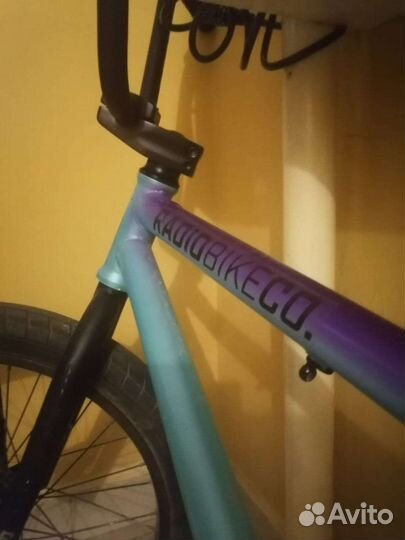 Bmx Radio valac 20 mint/purple fade