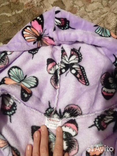 Халат велюровый женский