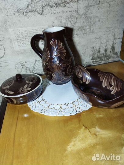 Набор посуды из керамики