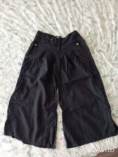 Штаны лен (кюлоты)