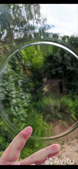 Тарелка блюдо глубокое стекло франция