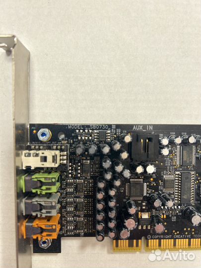 Звуковая карта creative sound blaster