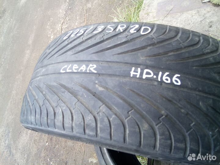 Clear HP 166 225/35 R20