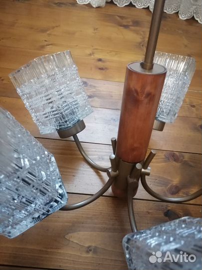 Хрустальная люстра Чехословакия СССР