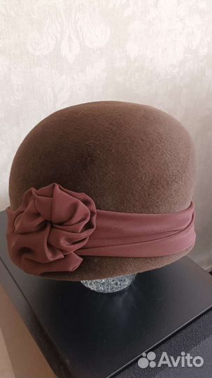 Шляпа фетровая женская