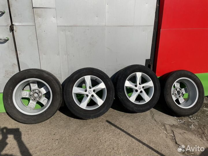 Литые диски r16 на nissan qashqai