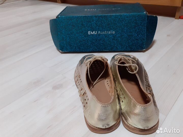 Туфли женские из кожи страуса EMU Australia р.41