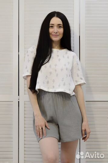 Женская пижама из муслина