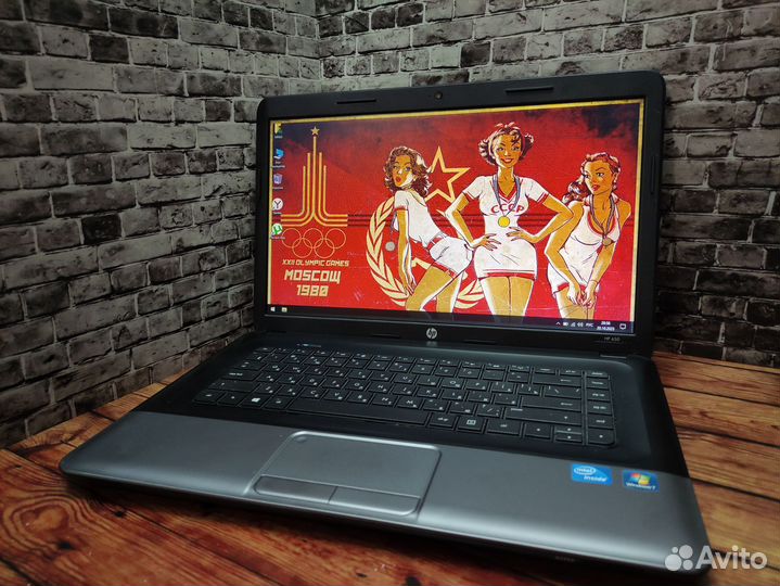 Быстрый ноутбук HP 256 ssd/500 hdd/6 gb