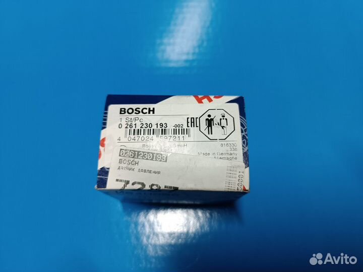 Датчик давления Bosch 0261230193