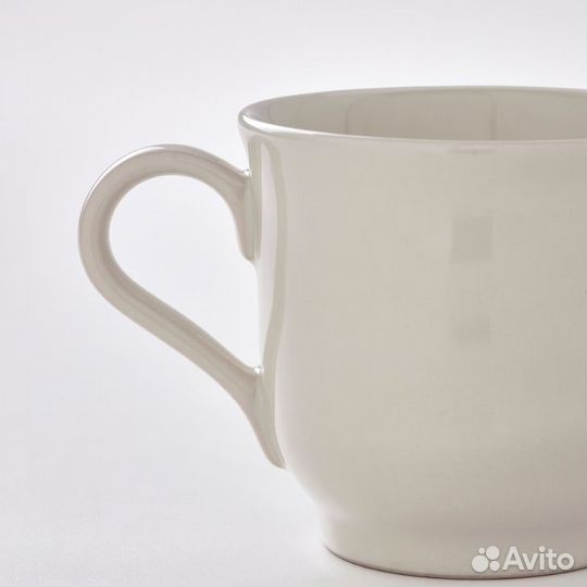 Икеа Сандскэдда кружка 270 мл бежевая