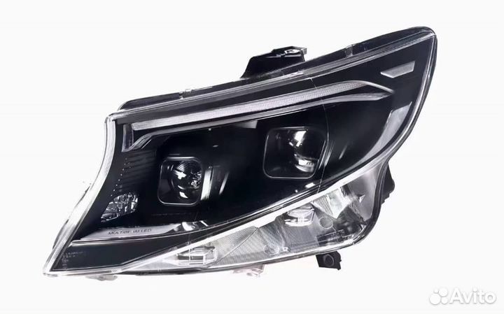 Фары W447 LED lights Mercedes Benz V-Class Vito