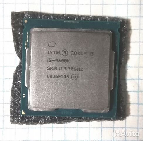 Процессор intel core i5 9600k купить в Москве | Электроника | Авито