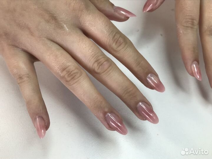 Модель на маникюр (покрытие/наращивание)