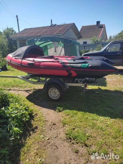 Лодка пвх Gladiator 380 pro