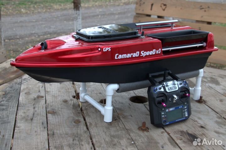 Карповый кораблик CamaraD с глубиномером