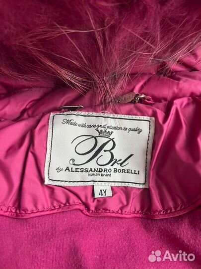 Зимний костюм для девочки borelli