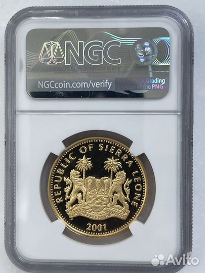 Сьера Леоне Гепард золото