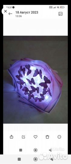 Букет из мыльных роз