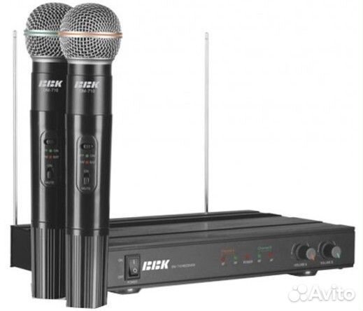 Беспроводные микрофоны BBK DM-710