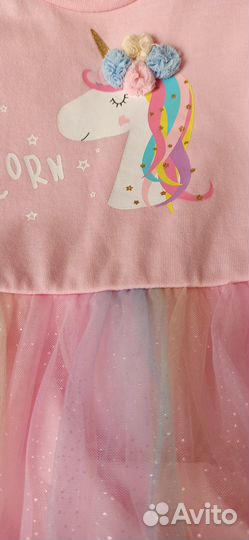 Платье для девочки, размер 80, б/у