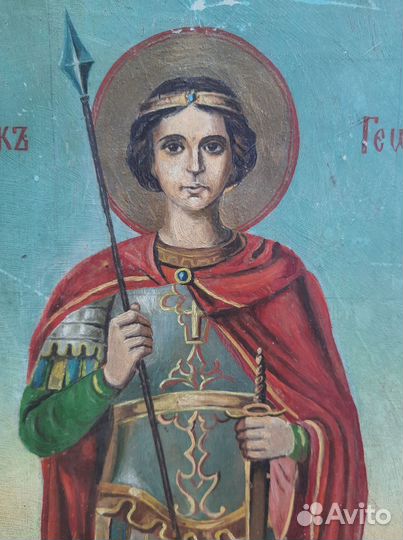 Старинные иконы. Св Георгий Победоносец