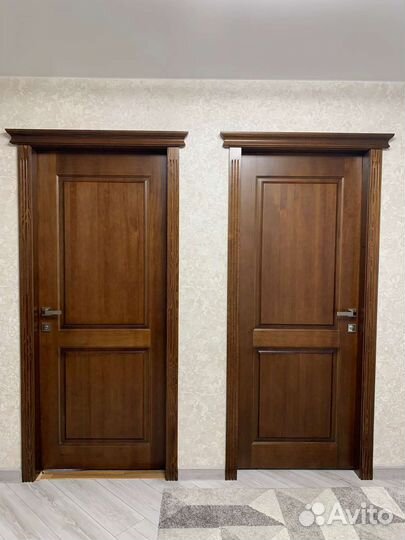 Двери деревянные из массива сосны, дуба, ясеня