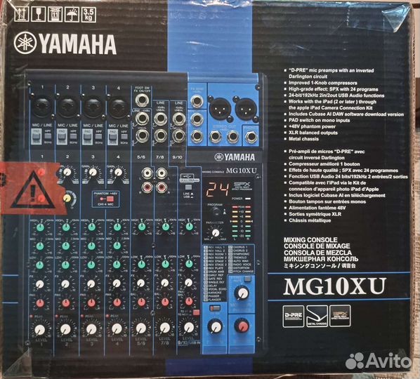 Микшерный пульт Yamaha mg10xu